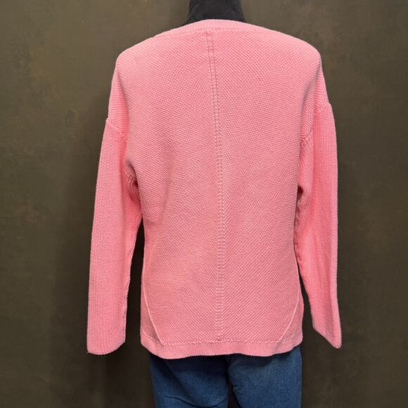 Talbots Petites Pima Cotton Sweater Light Pink Women’s XLP Soft Knit Pullover - Picture 5 of 10